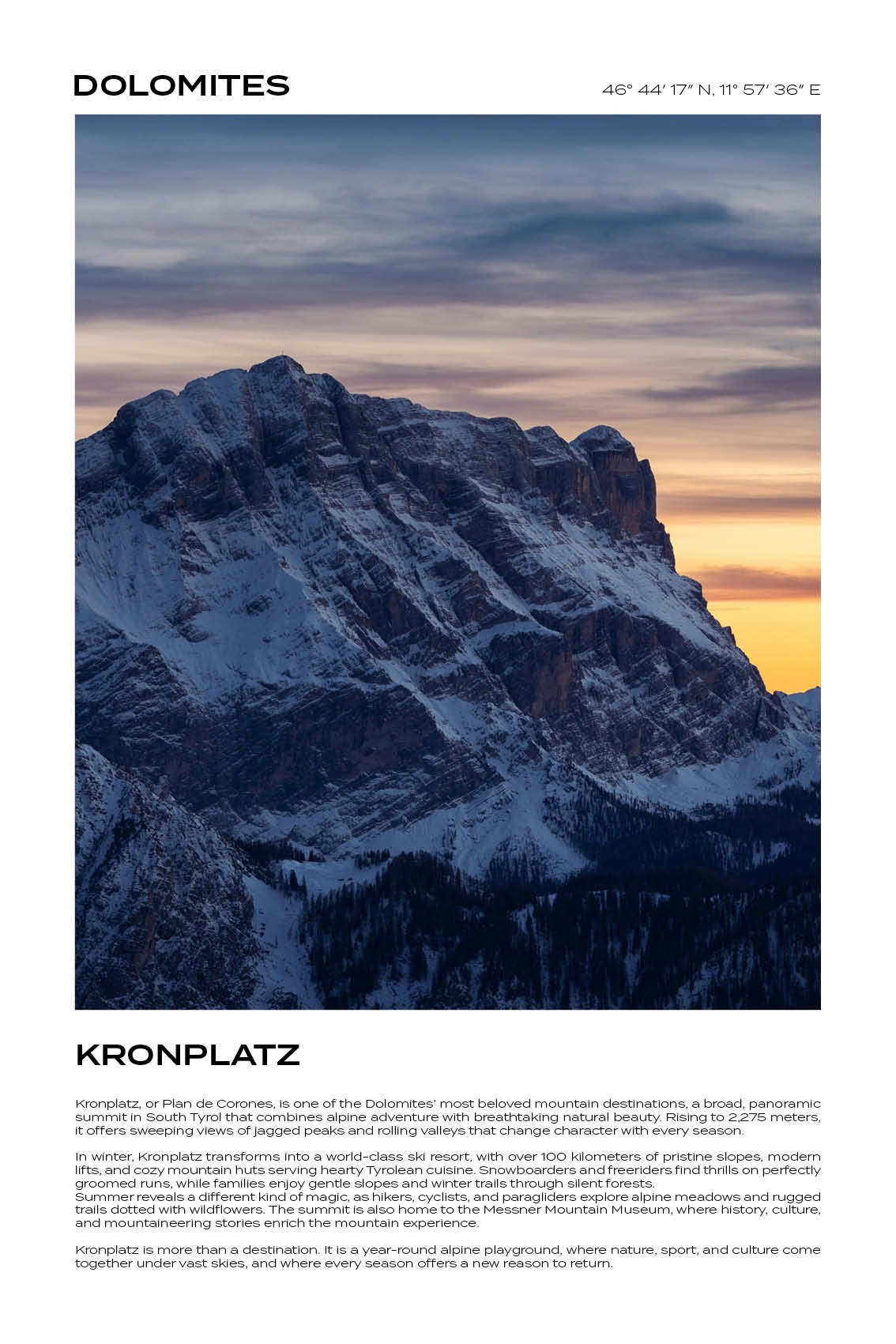 Dolomites - Kronplatz I
