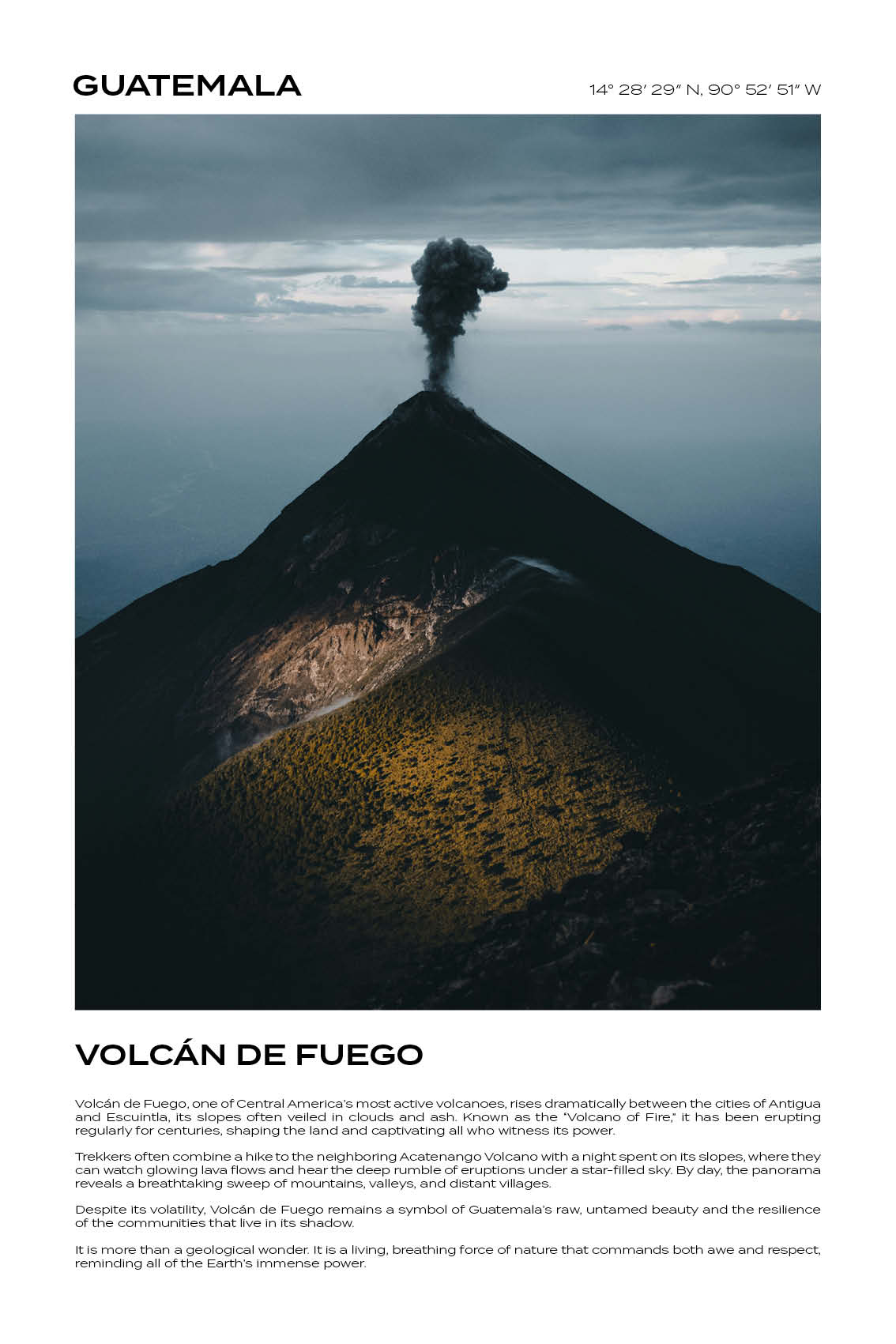 Guatemala - Volcán de Fuego I
