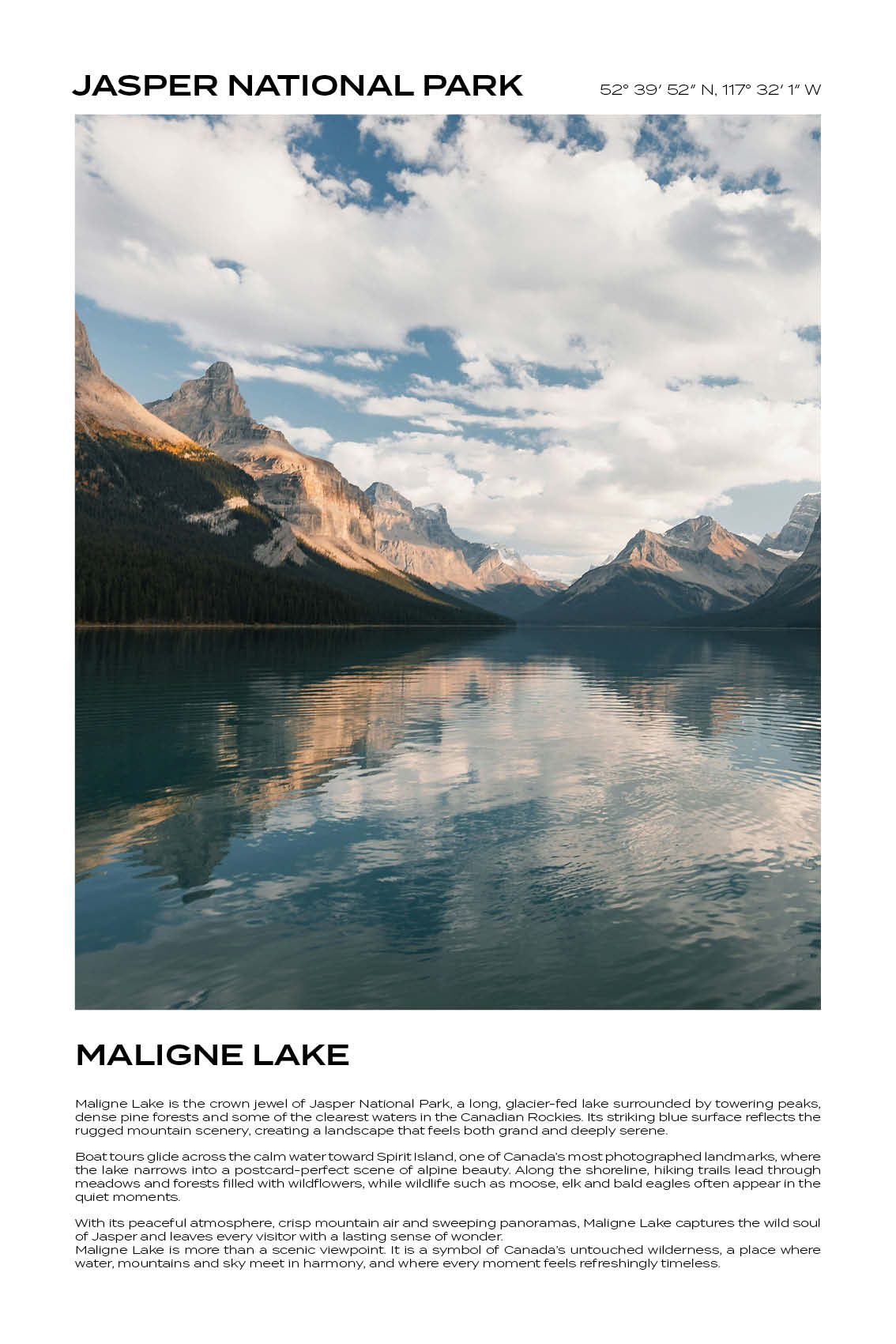 Jasper National Park - Maligne Lake I