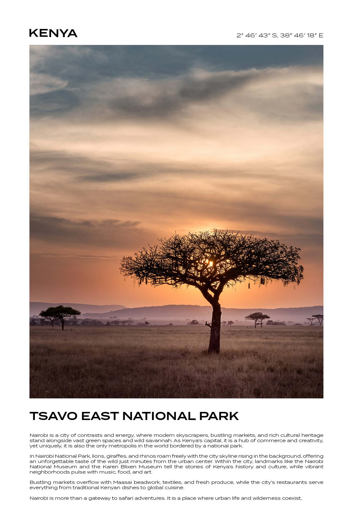 Kenya - Tsavo East National Park I