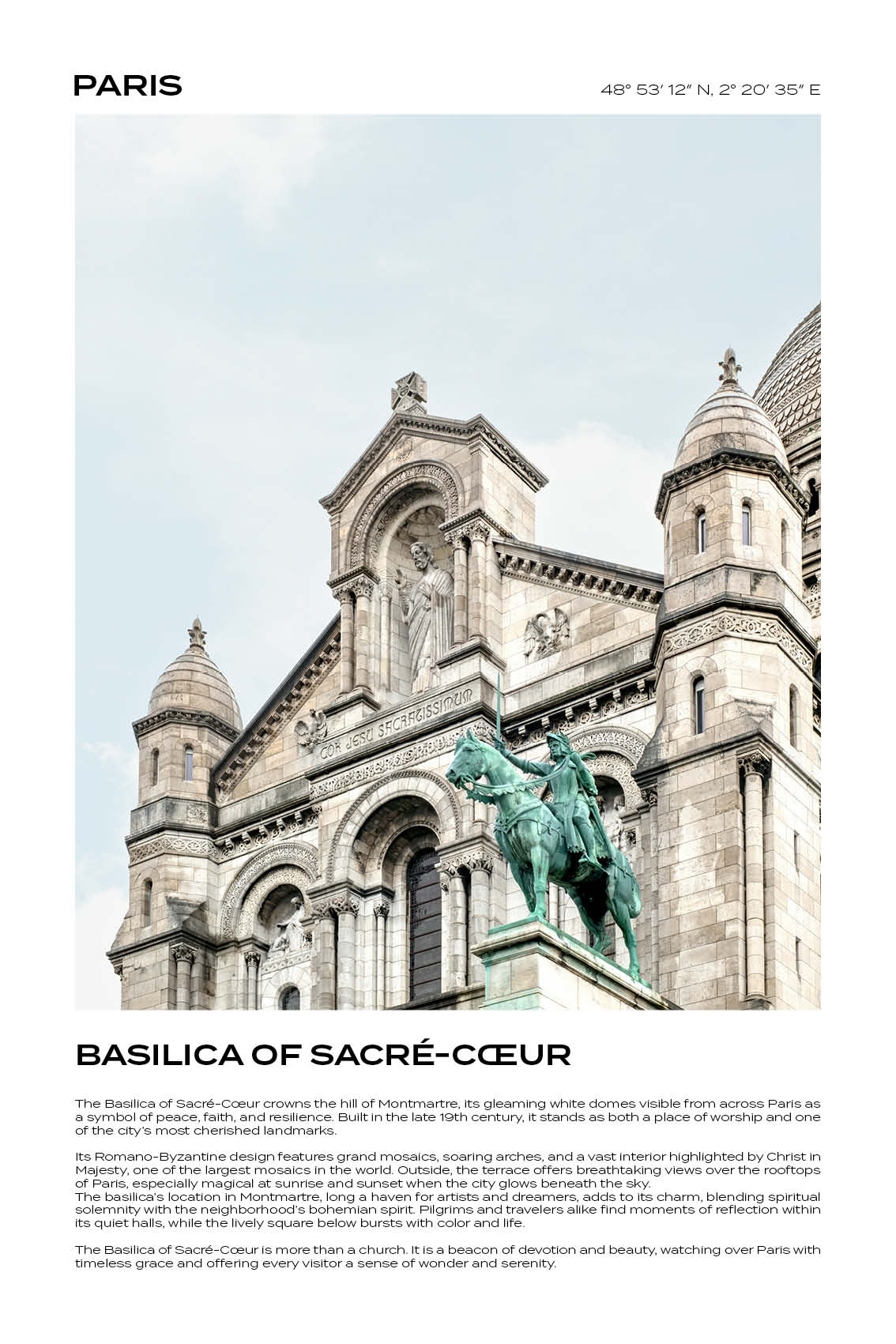 Paris - Basilica of Sacré-Cœur I