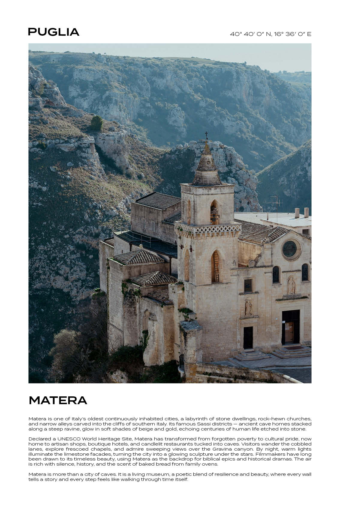 Puglia - Matera III