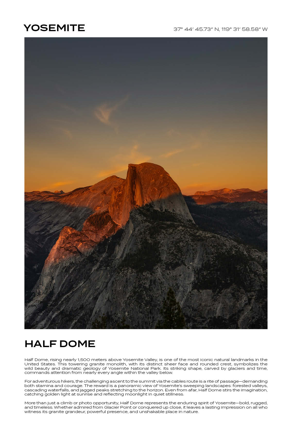 Yosemite - Half Dome IV